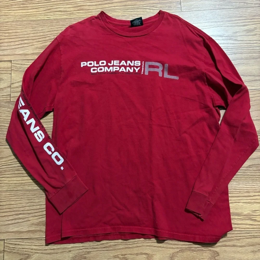 y2k Polo Jeans Co Shirt XL